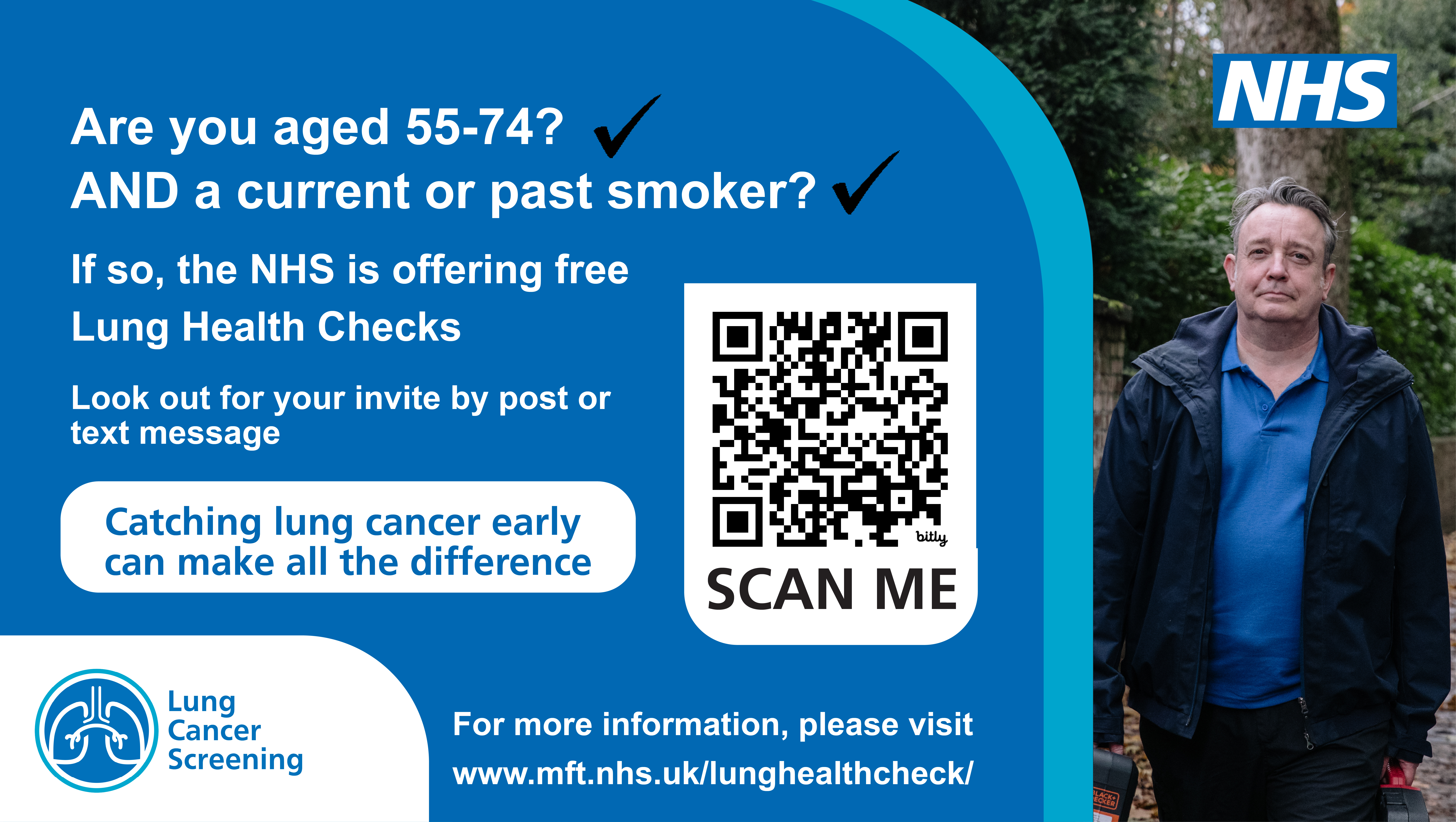 NHS Lung Cancer Screening for people who live in Sale