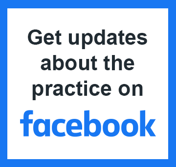 get up dates about the practice on facebook